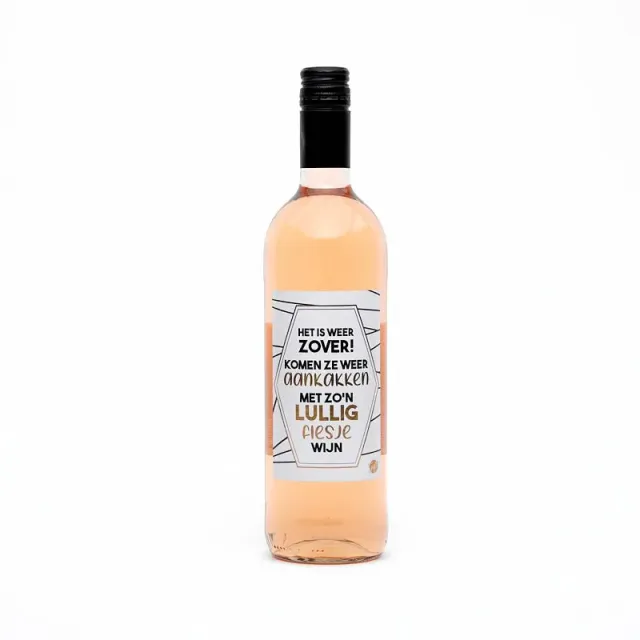 Amiek Rosé Lullig wijnfles Spaanse rosé 13,5%