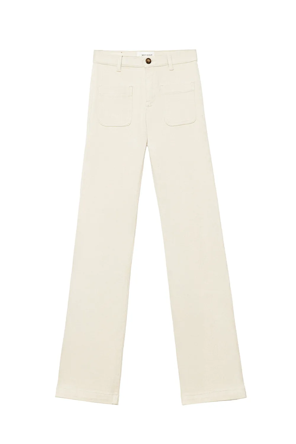 La Petite Etoile Sonny jeans beige flare high waist