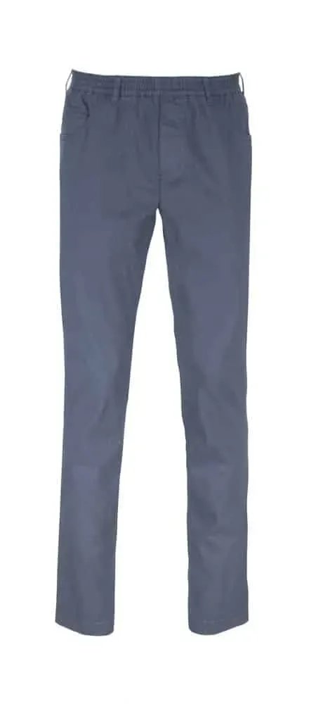 Seniorenkleding Niels Pantalon indigo katoen