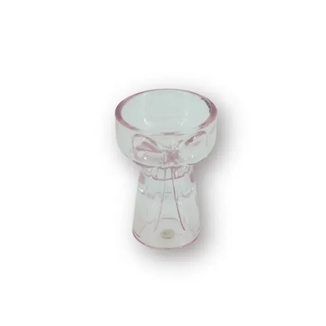 Amiek Strik kandelaar roze glas 7,5 cm