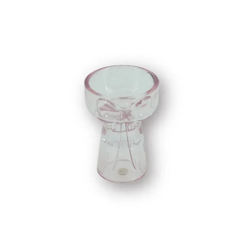 Amiek Strik kandelaar roze glas 7,5 cm