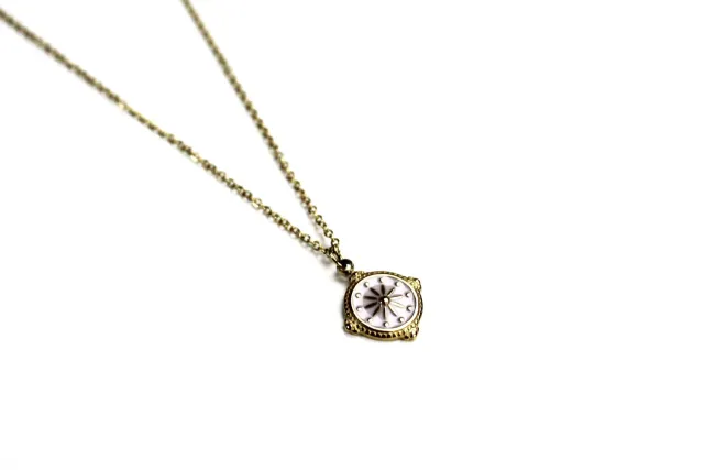 LOVEDRUNKY Leading Star ketting goud lila ster