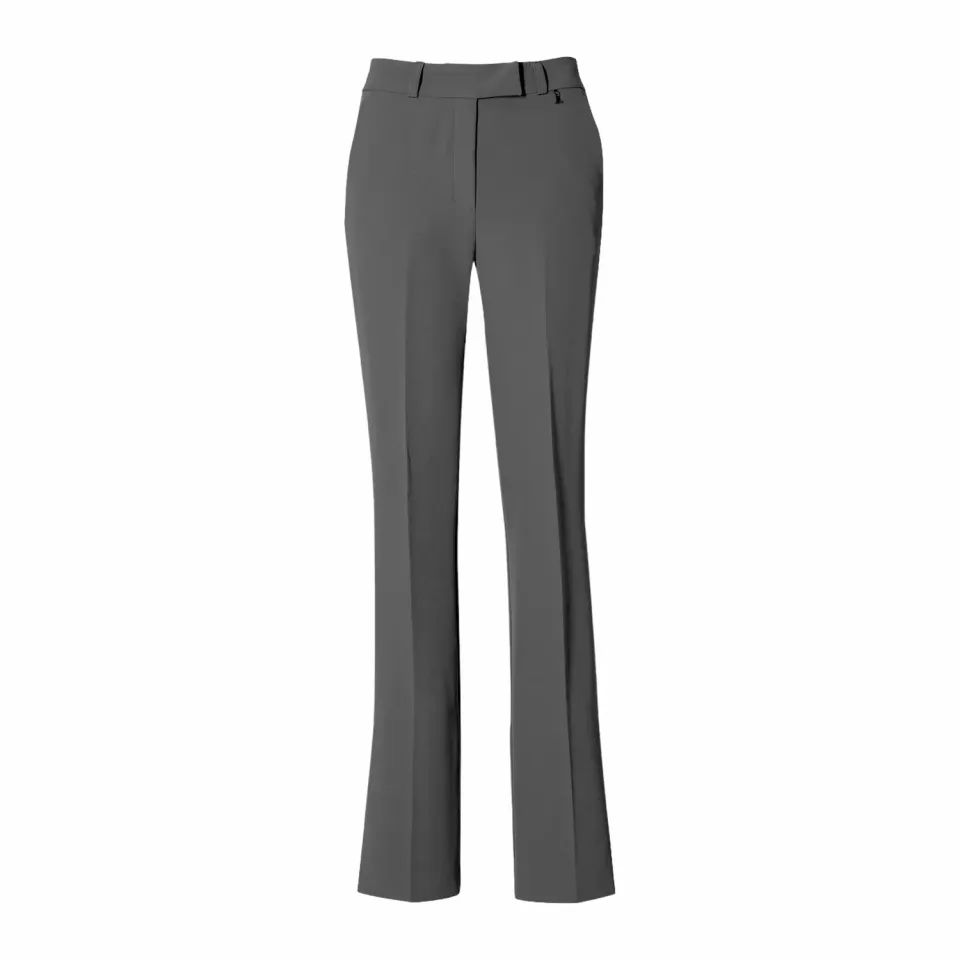 Laboutiek Flair Trouser pantalon grijs uitlopend
