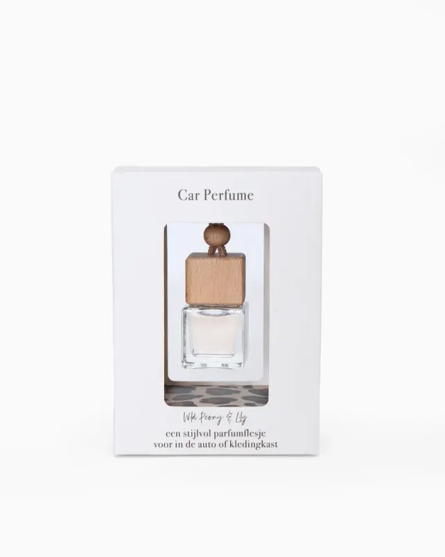 Amiek Leopard autoparfum pioenroos 7 ml