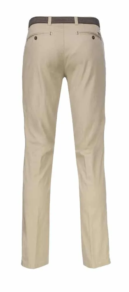 Marcello Marabotti Marco heren pantalon katoen beige