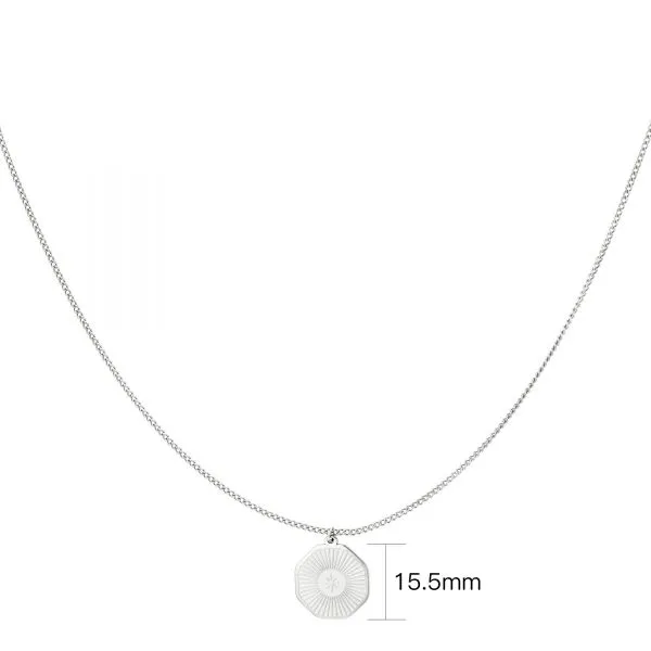 LOVEDRUNKY Charm Ketting goud verstelbaar