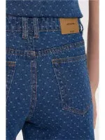Amiek 24 Colours Jeans Loa spijkerbroek blauw werkje