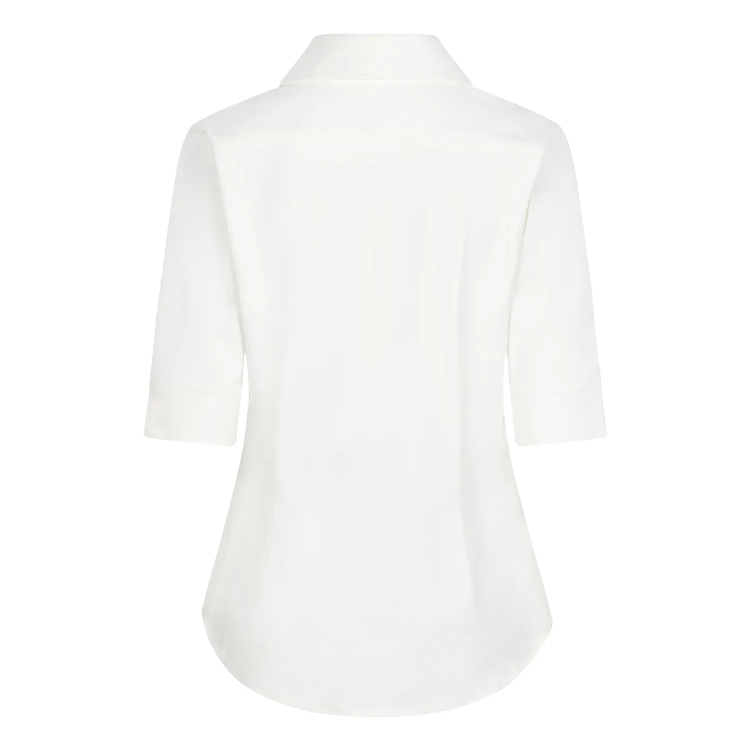 Laboutiek Ivanka Short Sleeve Travel blouse off white