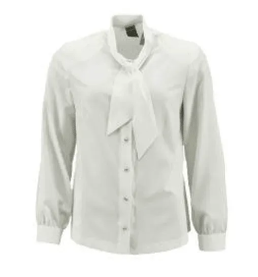 Sensia Gisele blouse strikkraag polyester lange mouw