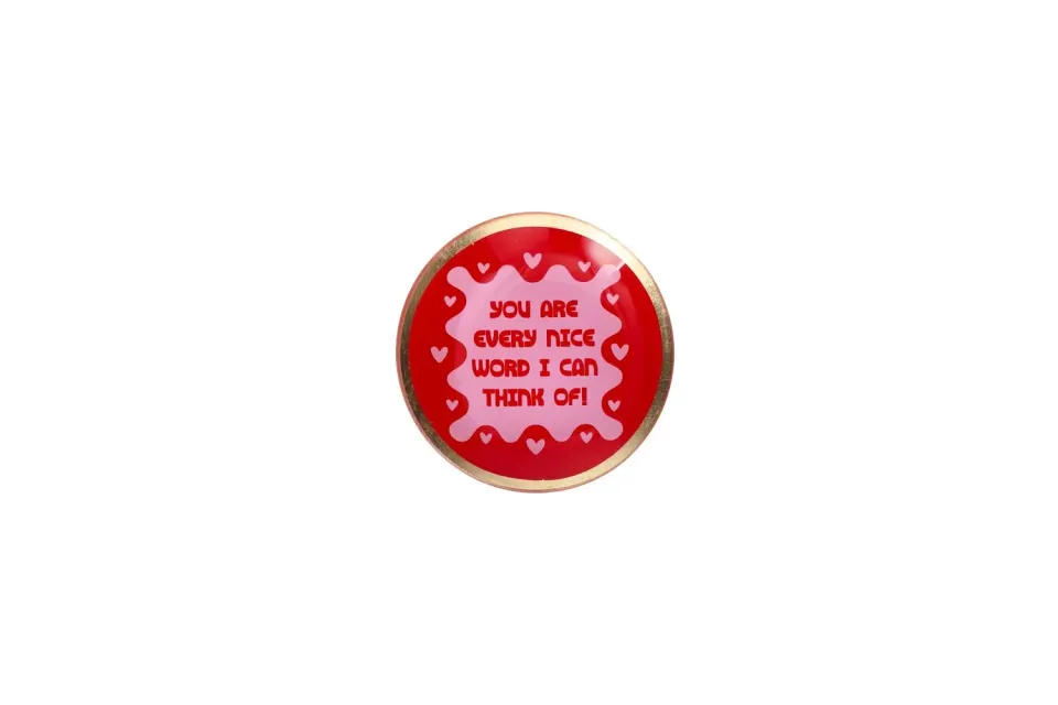 Amiek Loveplate You Are schaaltje glas S