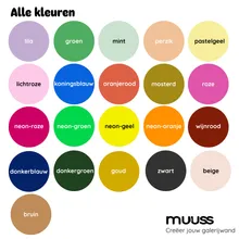 Muuss Ledkaarsschakel kaarsenhouder beige