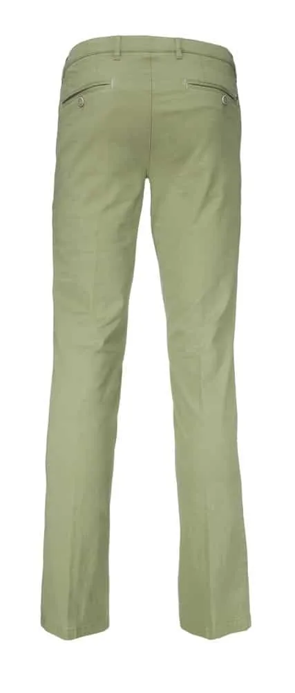 Marcello Marabotti Marco heren pantalon khaki groen