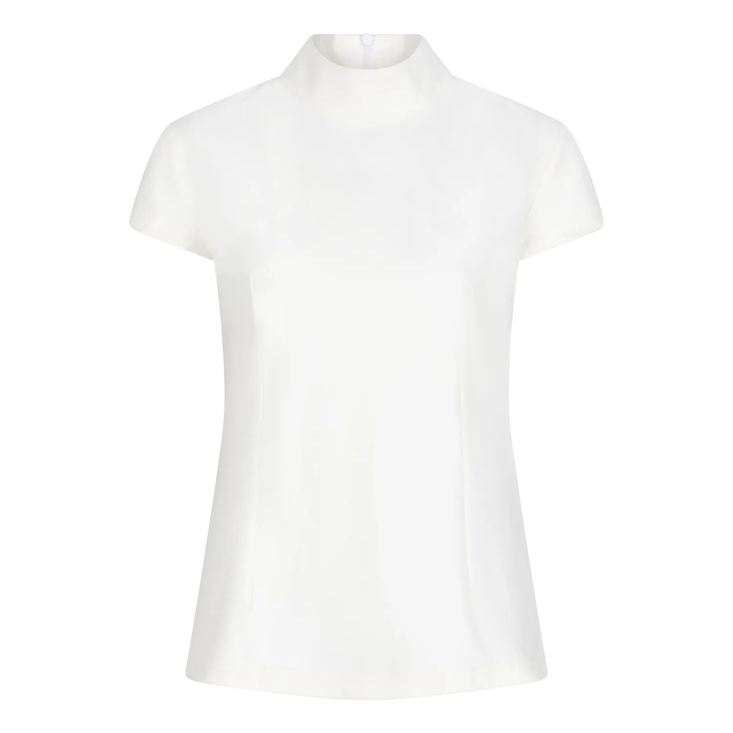 Laboutiek Donna Cap Sleeve travel top off white col