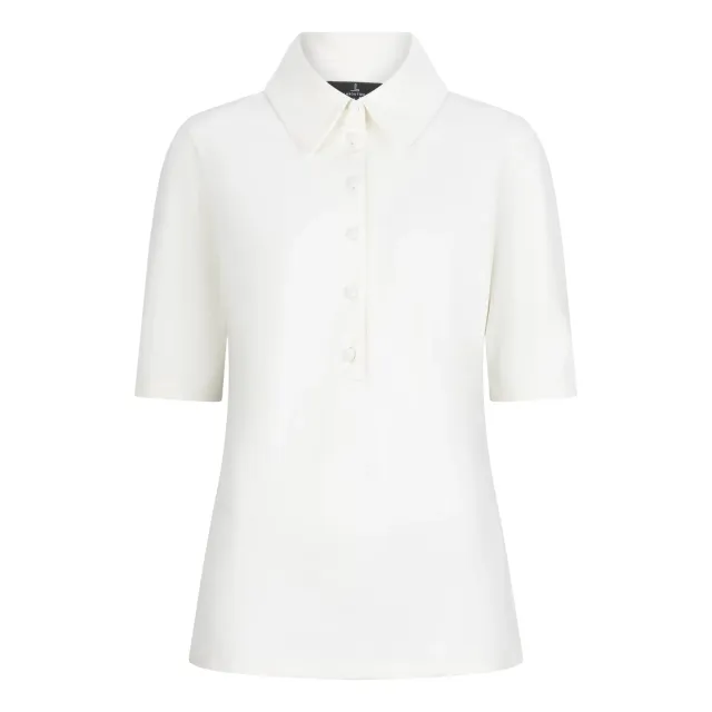 Laboutiek Chic Polo shirt off-white travel