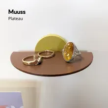 Amiek Muuss plateau lila voor basishouder