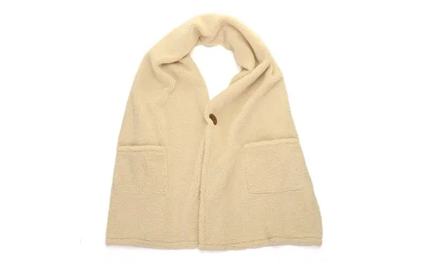 ImDutch Levi sjaal naturel teddy 180x48