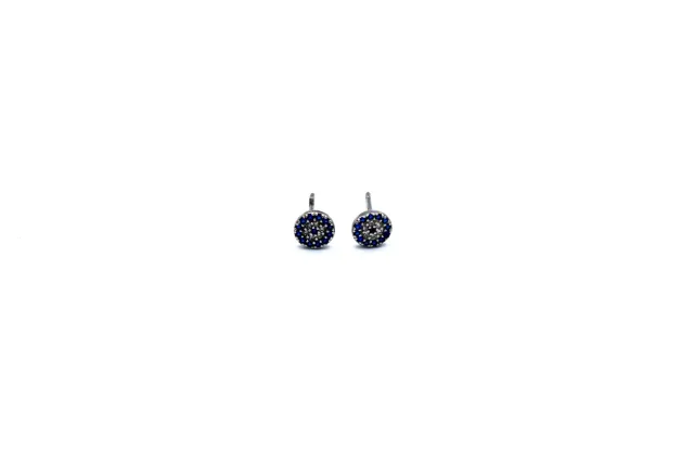 LOVEDRUNKY Studs Diamonds oorbellen zilver 0,5 cm