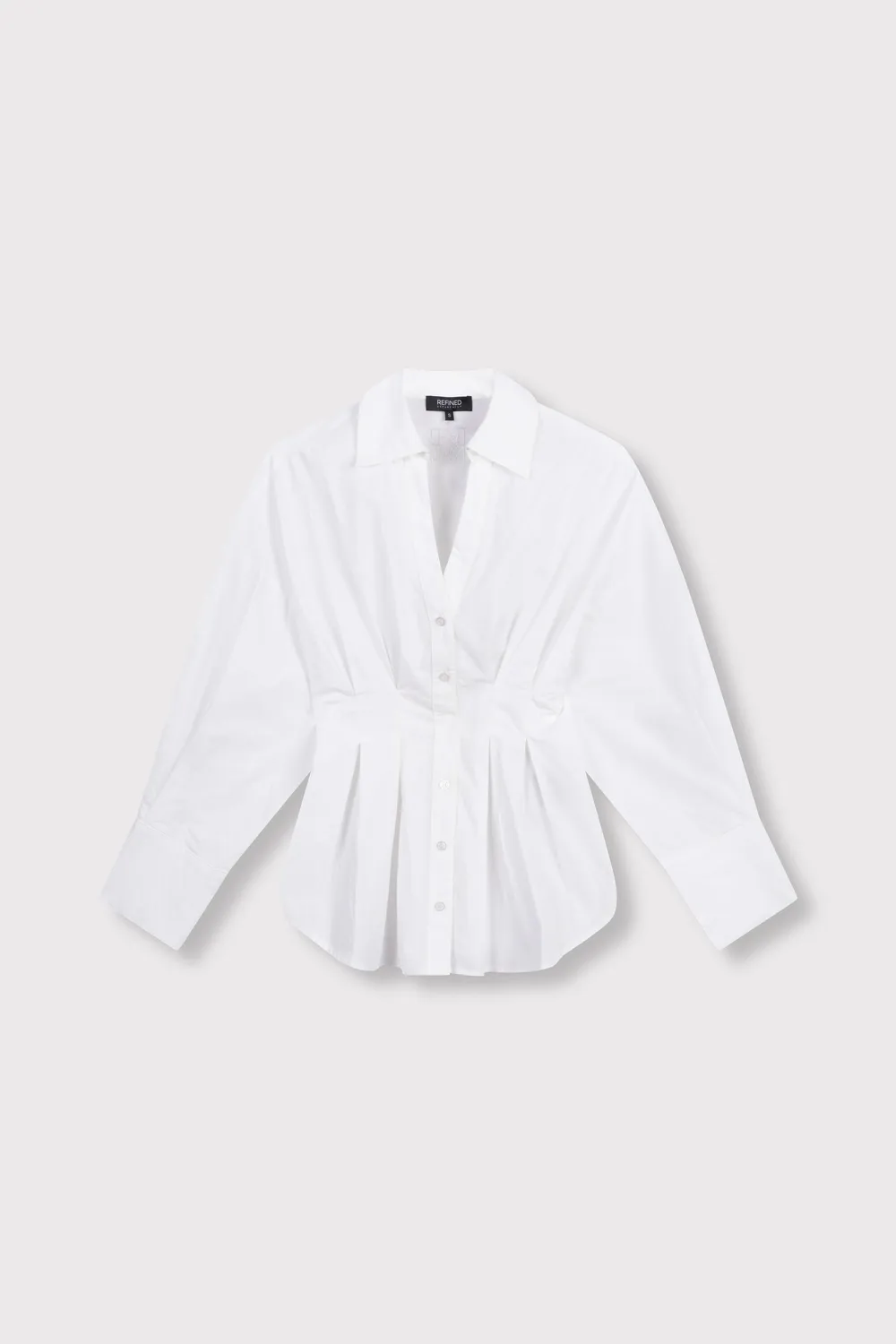 Amiek Guusje blouse white wit ademend