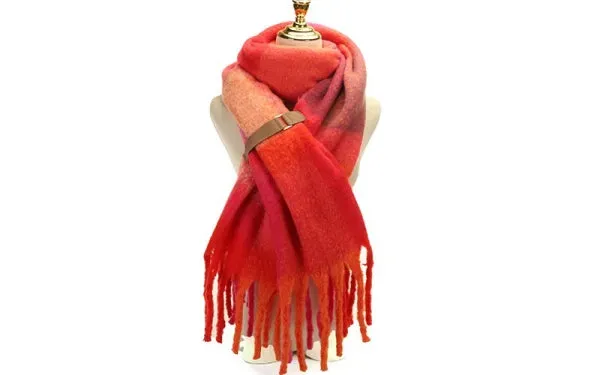 Amiek Mont blanc sjaal colorful polyester 210 cm