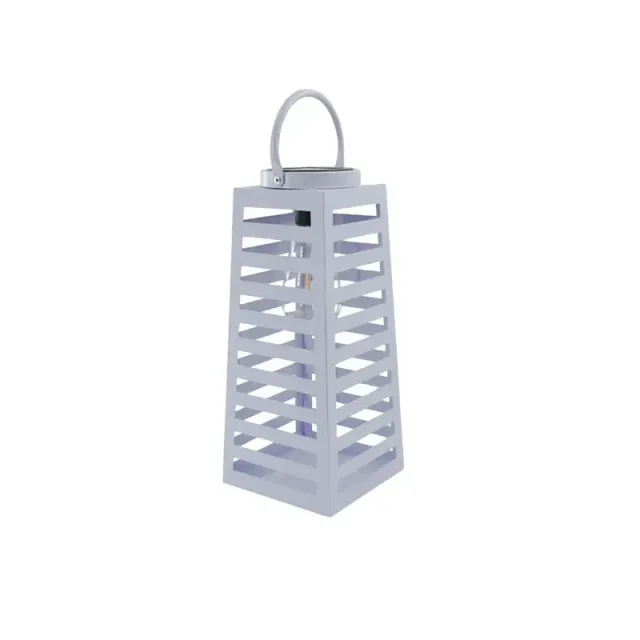 Amiek Solar lantaarn windlicht lila 32,5 cm