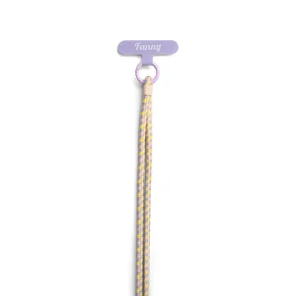 Amiek Fanny schouderkoord lila 160 cm