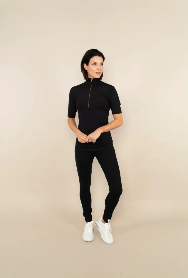 Laboutiek Comfy Chic Trouser broek zwart - sport