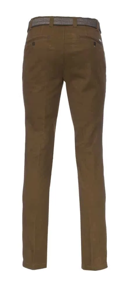 Marcello Marabotti Marco heren pantalon katoen cognac