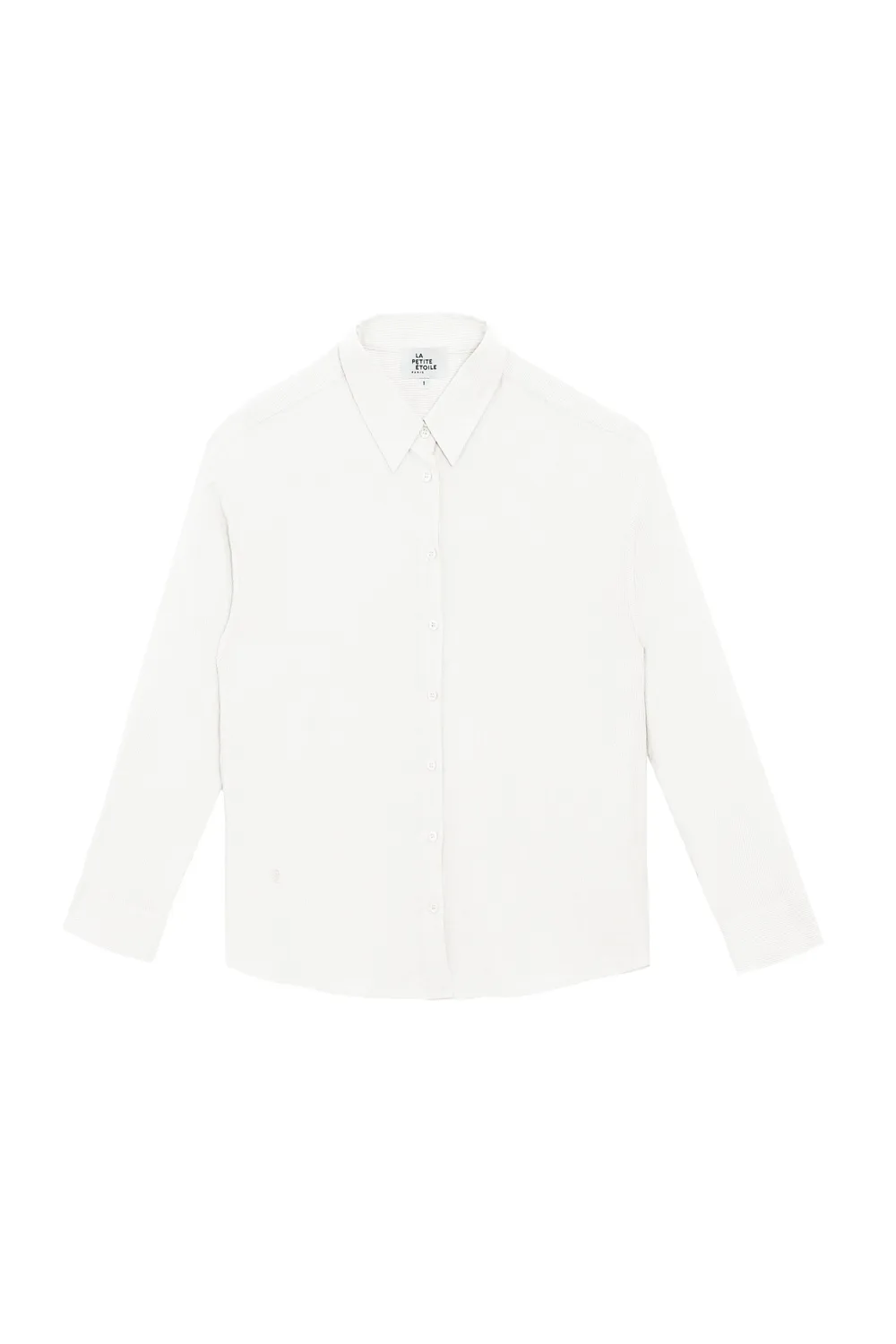 La Petite Etoile Clonya blouse ecru gestreept recht