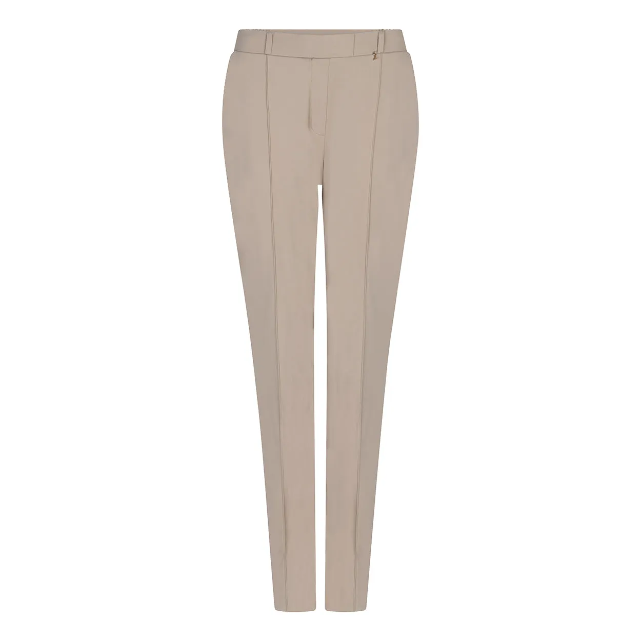 Laboutiek Jet Trouser taupe dames travel stretch