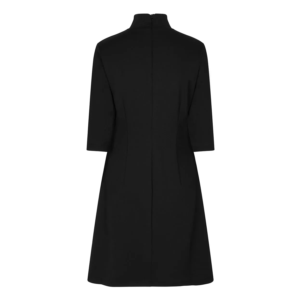 Laboutiek Solene Dress jurk zwart col a-lijn