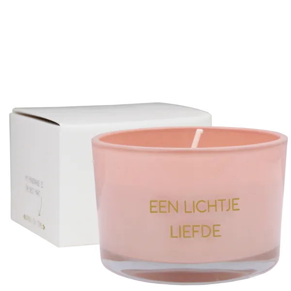 My Flame Een Lichtje Liefde sojakaars groene thee