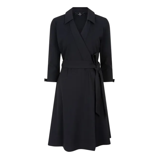 Laboutiek Diana Travel Dress with Bows jurk zwart