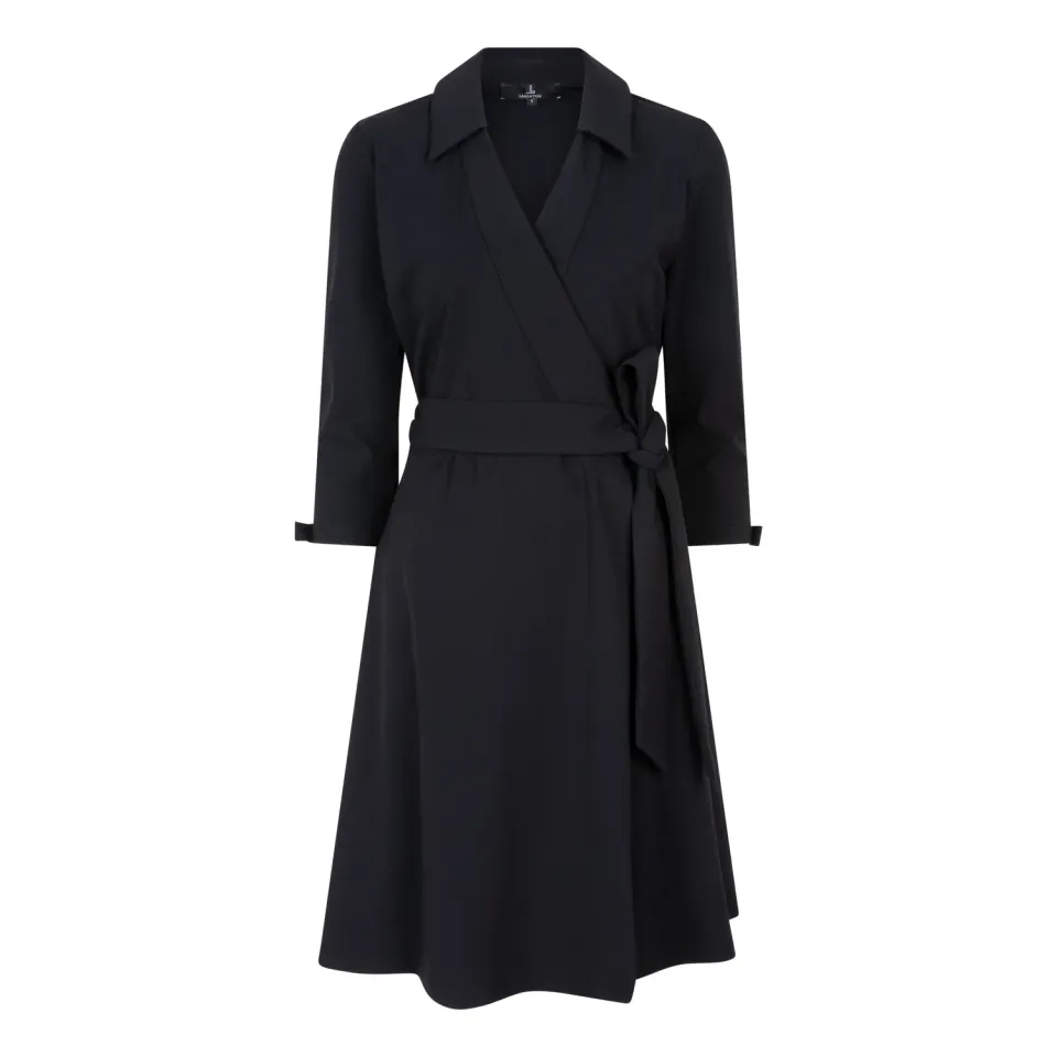 Laboutiek Diana Travel Dress with Bows jurk zwart