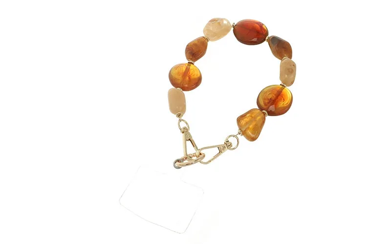 Amiek Jelke telefoonkoord stone polsband