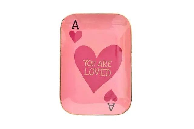 Loveplate You Are Loved schaaltje porselein 15,5 cm