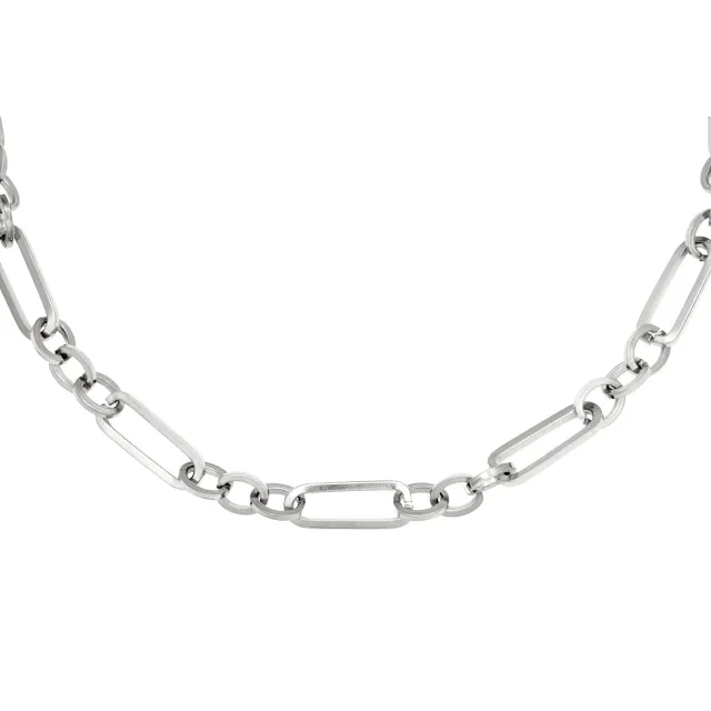 Lovedrunky Funcky Chain ketting zilver grove schakel