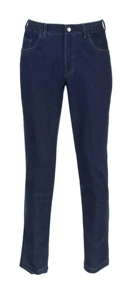 Luigi Morini Mario herenjeans denimblauw stretch