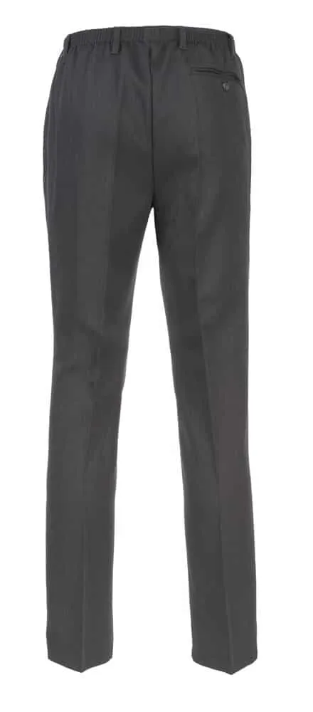 Luigi Morini Amberg Heren Pantalon Antraciet Polyester