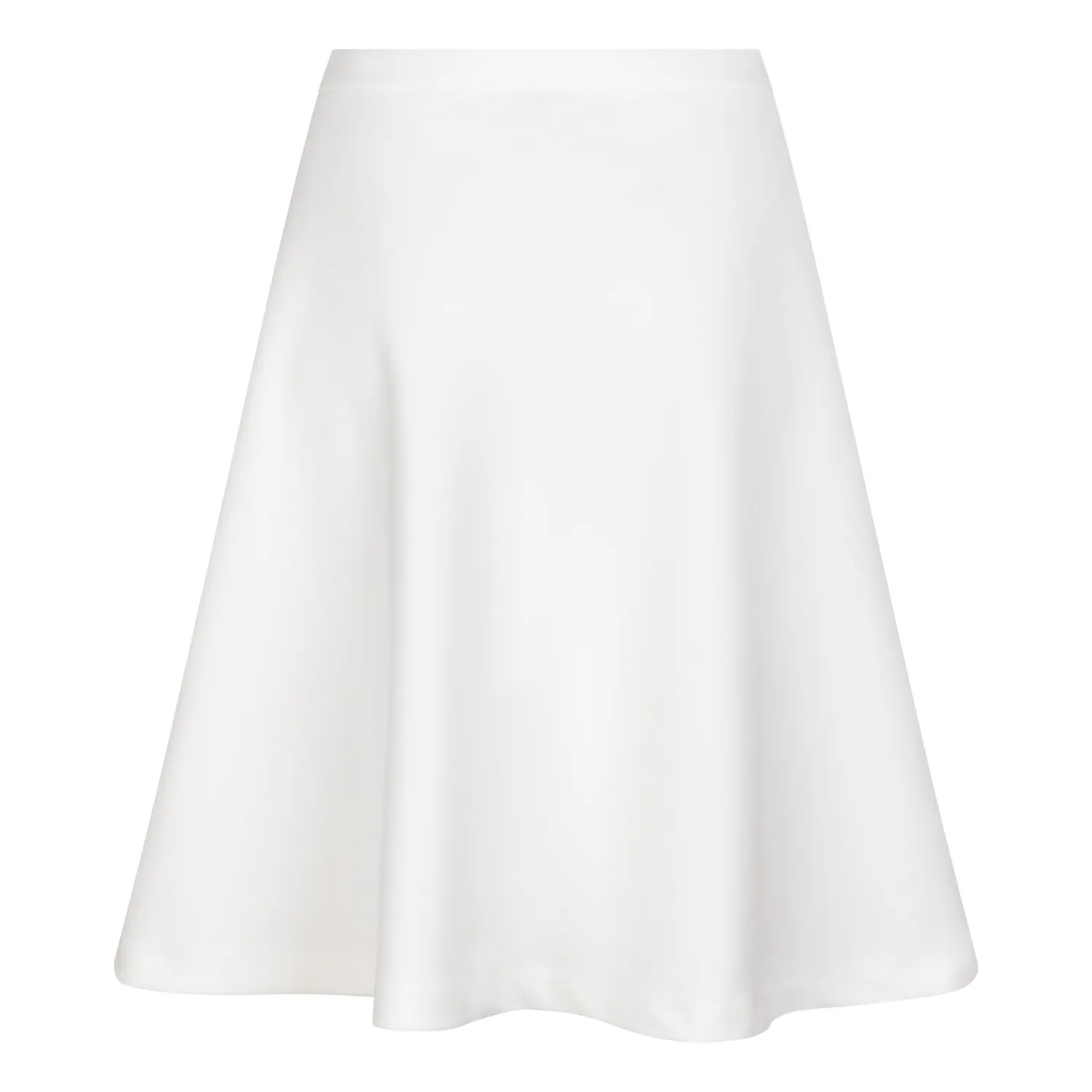 Laboutiek Flare Skirt uitlopende rok off white