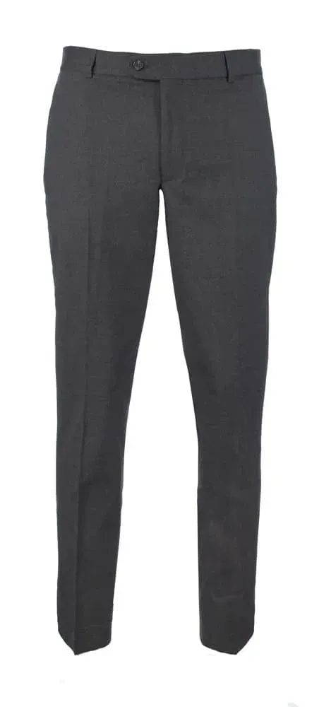 Luigi TL heren pantalon antraciet wol touch