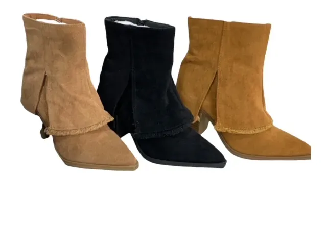 Fashion Trends Enkel Boots camel suède look