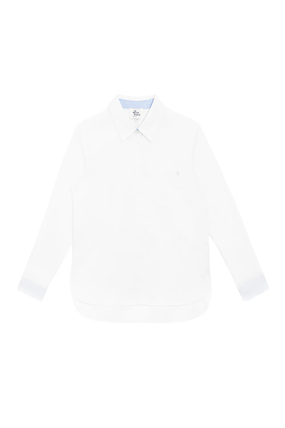 La Petite Etoile Carli blouse ecru gestreept